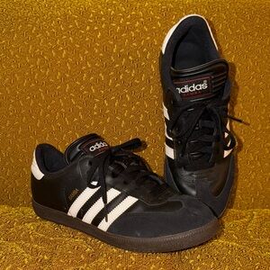 Adidas Samba Classic Sneakers Black White | Women’s 7
